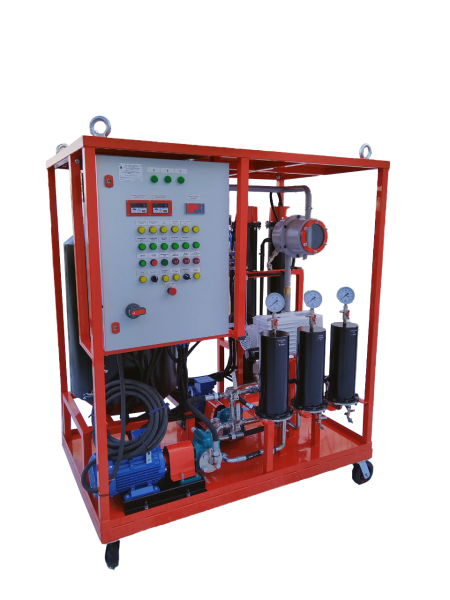 Маслоочистительное оборудование «ТУРБИНА» для турбинных масел.